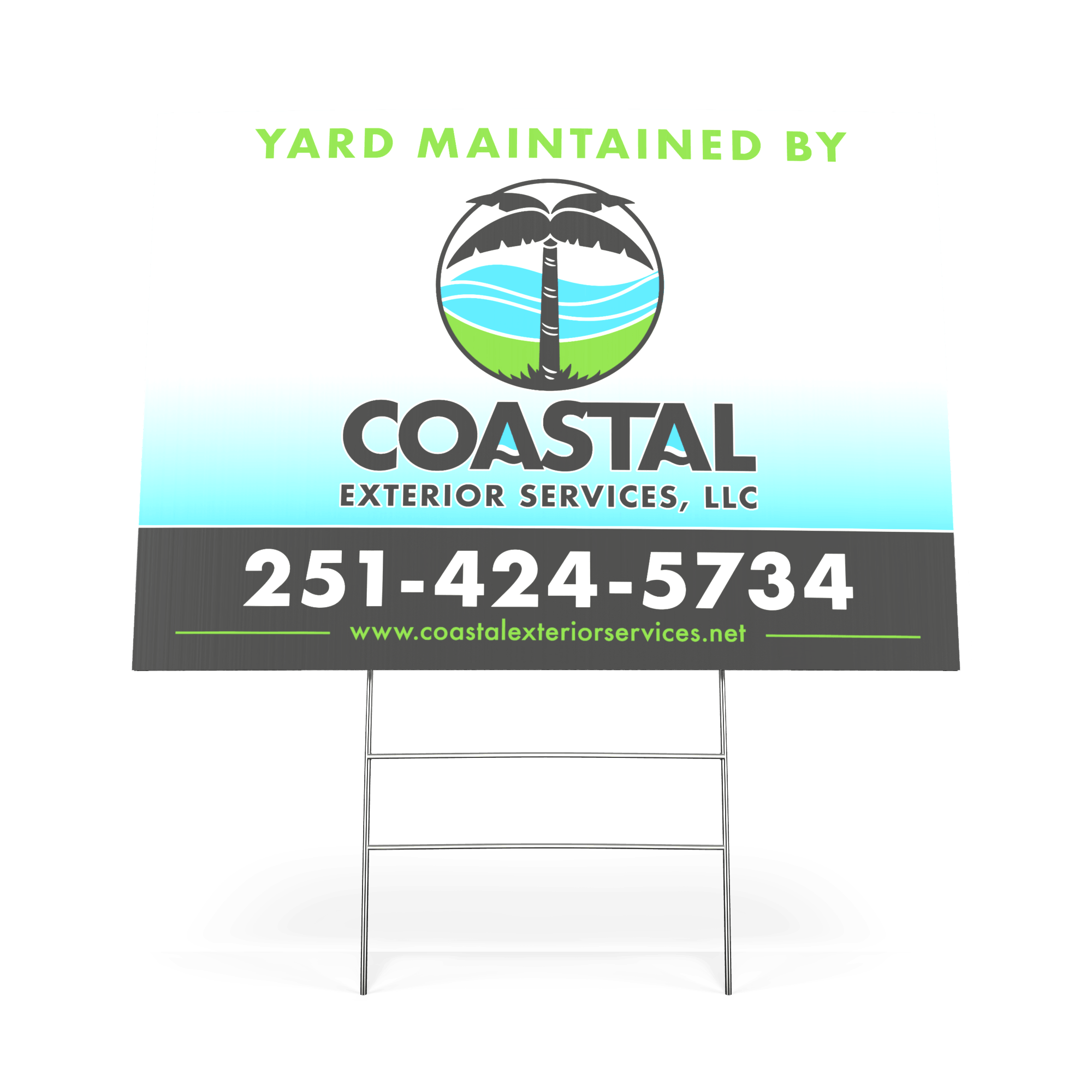 Yard Sign - Coastal Exterior Services